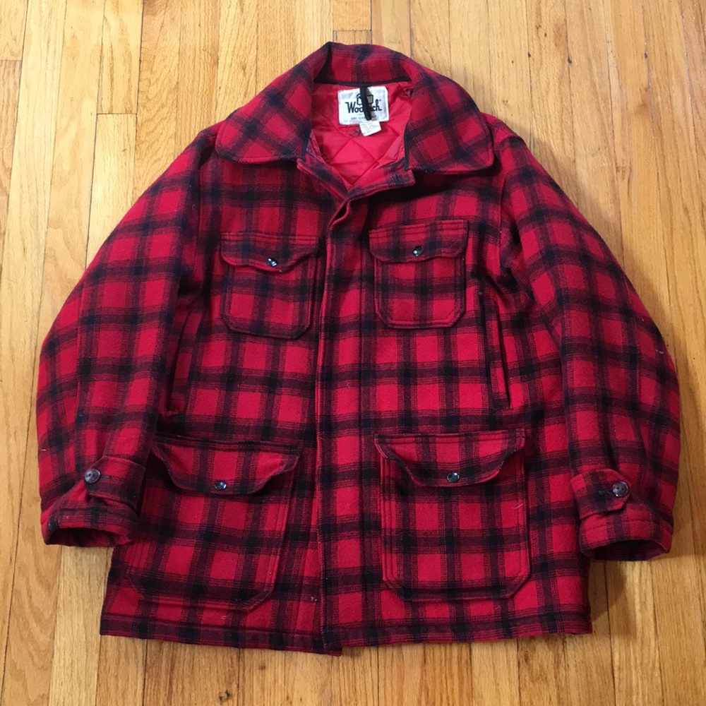 Vintage Woolrich duck hunting jacket